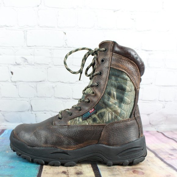 Itasca Other - Itasca Brown Camo Side Zip Lightweight Insulated Hunting Boots Size 7.5 M